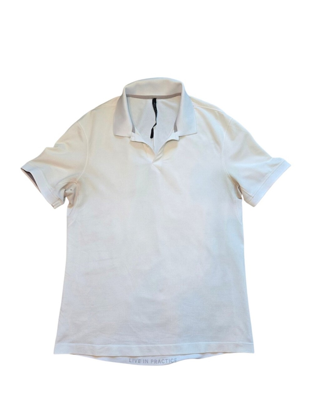 Men's Lululemon Short-Sleeve Polo - White